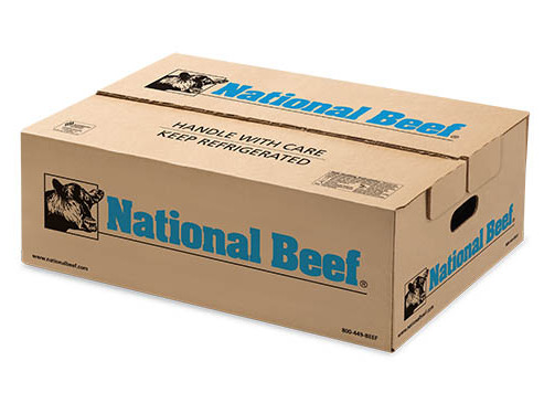 BF GRND-90/10 FINE GRND BEEF box label